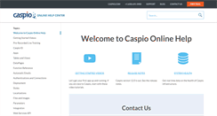 Desktop Screenshot of howto.caspio.com